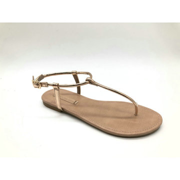 women sandal with T-BAR upper